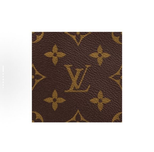 LOUIS VUITTON Carryall PM Classic Monogram Canvas Shopping Tote Bag with Coated Canvas and Cowhide Accents, Double Bag Design, Handheld and Shoulder Tote Bag, Small Size, Women's, Brown Color. - 图片 6